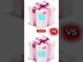 QQQ VS DDD 😍 CHOICE YOUR GIFT BOX 🎁 #shortvideo #vairalshort #trendingshorts #viralvideo