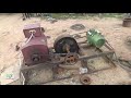 Free Energy Generator 220v, Using 10kw Alternator, 3 hp Motor and 2 Flywheels, Part 2.