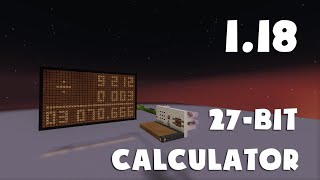 27-Bit Calculator | Minecraft 1.18+ screenshot 1
