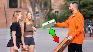 Making Strangers Choose Between A Free Mac Or Free Pc..