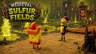 SpongeBob Video Game PS5 Gameplay - Medieval Sulfur Fields
