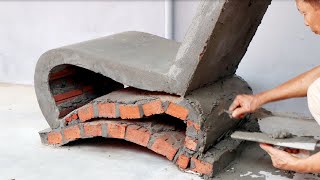 How to make a beautiful relaxing chair at home / Home decoration
