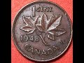 Canada 1948 1 Cent Coins