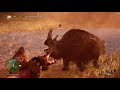 Far Cry Primal - The Snowblood Wolf Pack Beast Master Hunt part 1