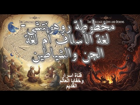 مخطوطة روهونتشي لغة الأسلاف ام لغة الجن والشياطين