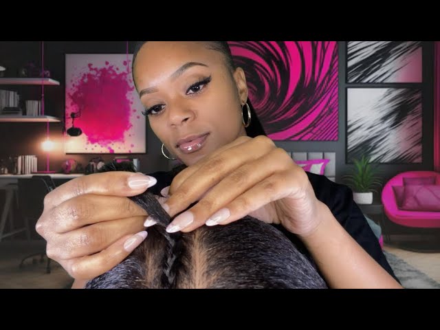 ASMR | 🩷 Big Sister Teaches You How To Braid Hair