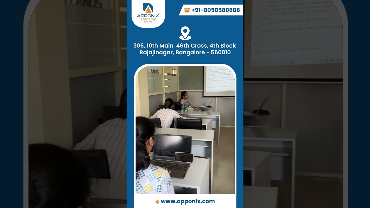 Boost your career with expert-led IT training at Apponix Academy!