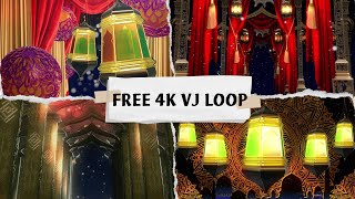 Islamic Lanterns & Mandala sufi pack 20 || download link in description #vjloops4k #islamic
