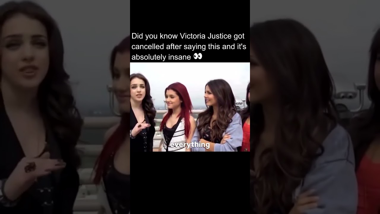Watch Victoria Justice got cancelled just for saying THIS is absolutely insane 💀 on YouTube Watch Victoria Justice got cancelled just for saying THIS is absolutely insane 💀 on YouTube