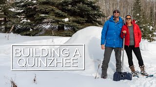 Alaska: Building a Quinzhee