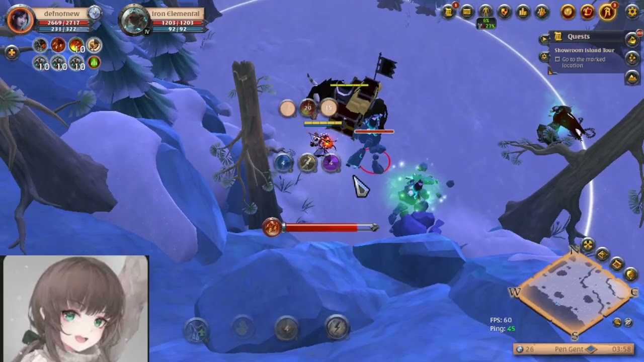 Albion online - gathering ep 18 - safe zone mining in t8 gear - 500k loot.