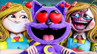 MISS DELIGHT LOVE CATNAP?! Poppy Playtime 3 Animation screenshot 4