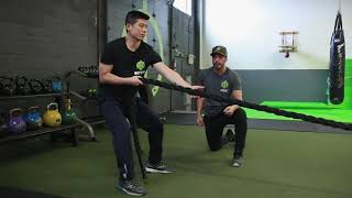 HOW TO: Sled Rope Pull | Strengthen Your Entire Body with Precision