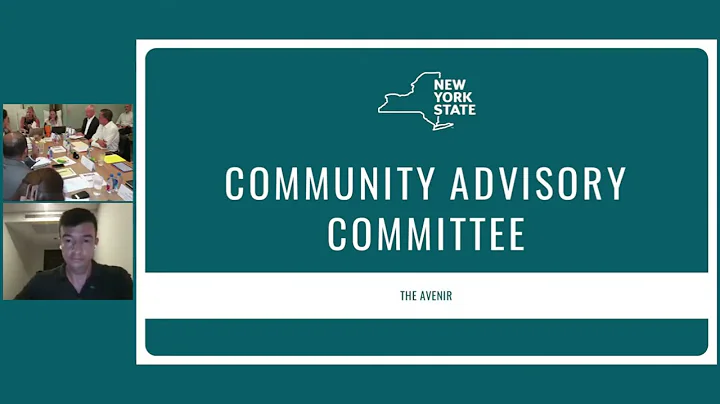 The Avenir Community Advisory Committee – Organizational Meeting – July 16, 2025