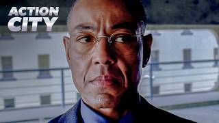 Gus Senses the Bomb and Walks Away | Breaking Bad (Giancarlo Esposito, Bryan Cranston)