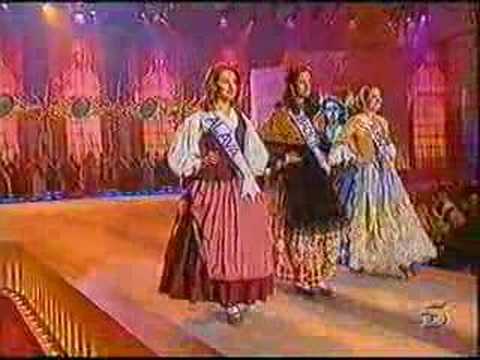 Vanessa Romero en Miss Espaa '98