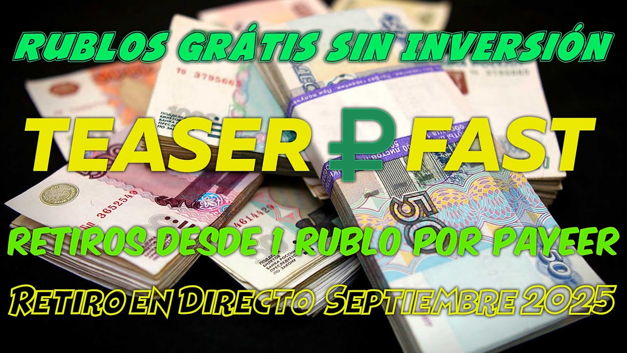 Teaser Fast cómo funciona 2025 🪙 Teaserfast hack 💰 Teaserfast ru paga 💵 Rublos gratis payeer 2025