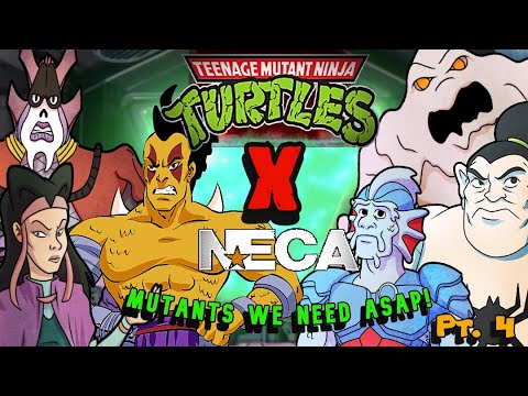 NECA Animated TMNT - Which Action Figures Do We Want? (part 4) -Special SDCC Edition