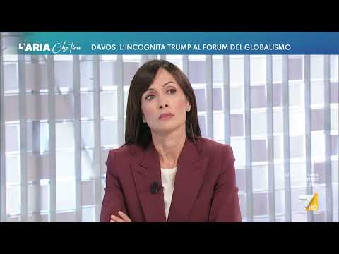 Video Maurizio Molinari: L'intenzione di Trump è di essere a Davos per tentare di ridisegnare ...