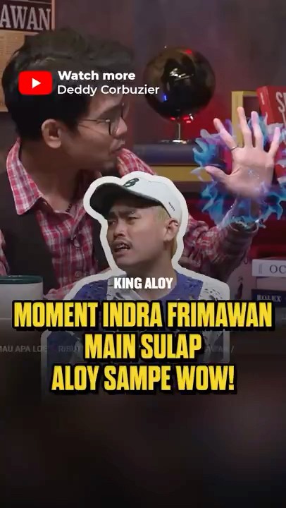 Moment Indra Frimawan Main Sulap Depan King Aloy,! Auto terkesima! #shorts #kingaloy