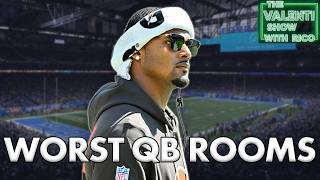 The Worst QB Rooms In The NFL | May 6, 2026 | The Valenti Show with Rico