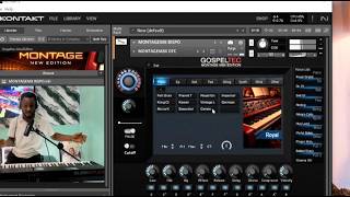 New updates for the montage m8x kontakt library @gospeltec