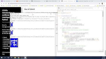 Solving Constraint Satisfaction Problems - Crossword