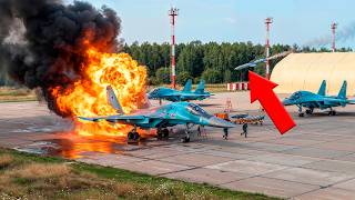 Russia Left Its Bomb-Loaded Su-34s on the Runway — BIG MISTAKE