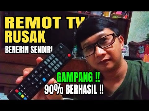 Video: Cara Memperbaiki Remote TV