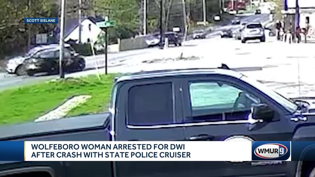 Woman charged with DWI after crash involving New Hampshire State Police ...