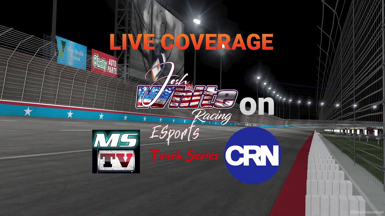 Josh White Racing Esports Truck Series @ TEXAS 167 - YouTube
