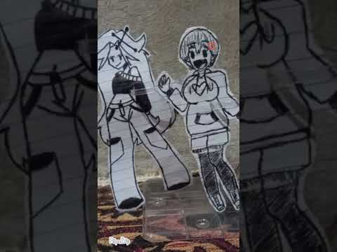 Ngejekin Shizuri #stopmotion #flipaclip #memes #lahelu