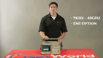 HP 8564E Spectrum Analazyer - TestWorld TV