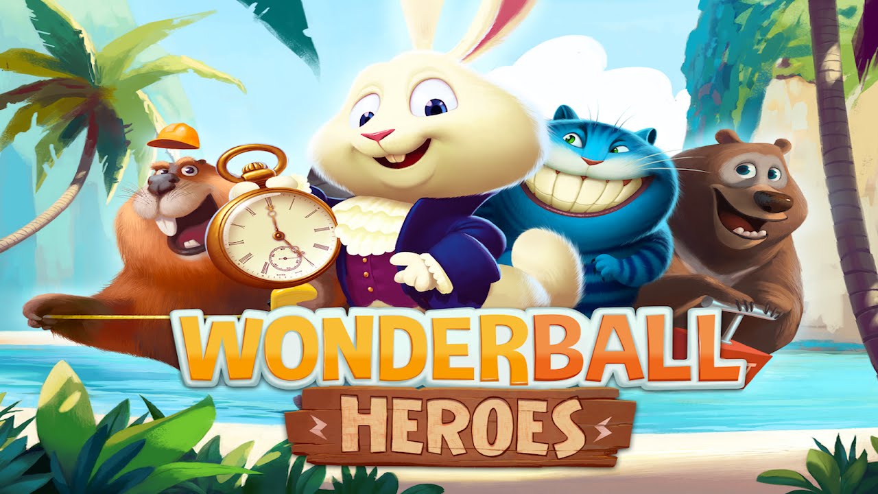 Wonder ball Heroes By Moon Active Puzzle Google play(Super HD