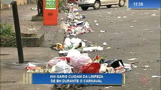 800 Garis Cuidam Da Limpexa De Bh Durante O Carnaval