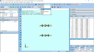 Winmostar V11 NWChem  Dimer Calculation (Dispersion-corrected Functional) (No Audio)