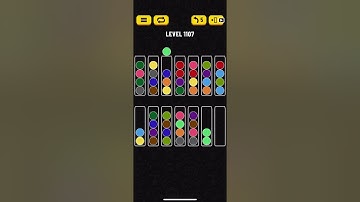 Ball Sort Puzzle - level 1107