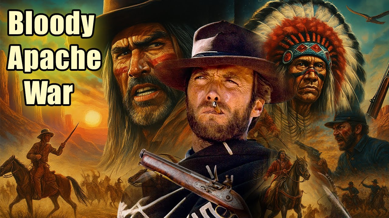 The Bloody War Between Soldiers and the Apache Indians | Top Classic Western War Movie Full HD