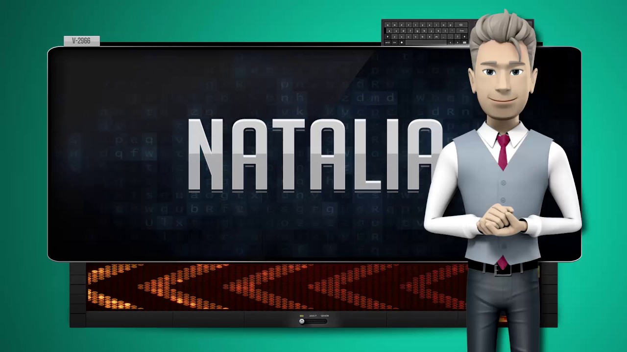 NATALIA How To Say It Backwards YouTube