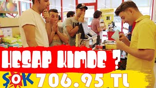 HESAP KİMDE ? (BİM'den Kovulduk ŞOK'a Girdik) 706.95TL HESAP