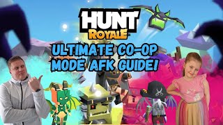 HUNT ROYALE COOPERATION MODE ULTIMATE AFK GUIDE! EASY NO SWEAT TROPHIES!