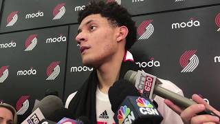Justin Jackson, North Carolina: Portland Trail Blazers NBA predraft workout