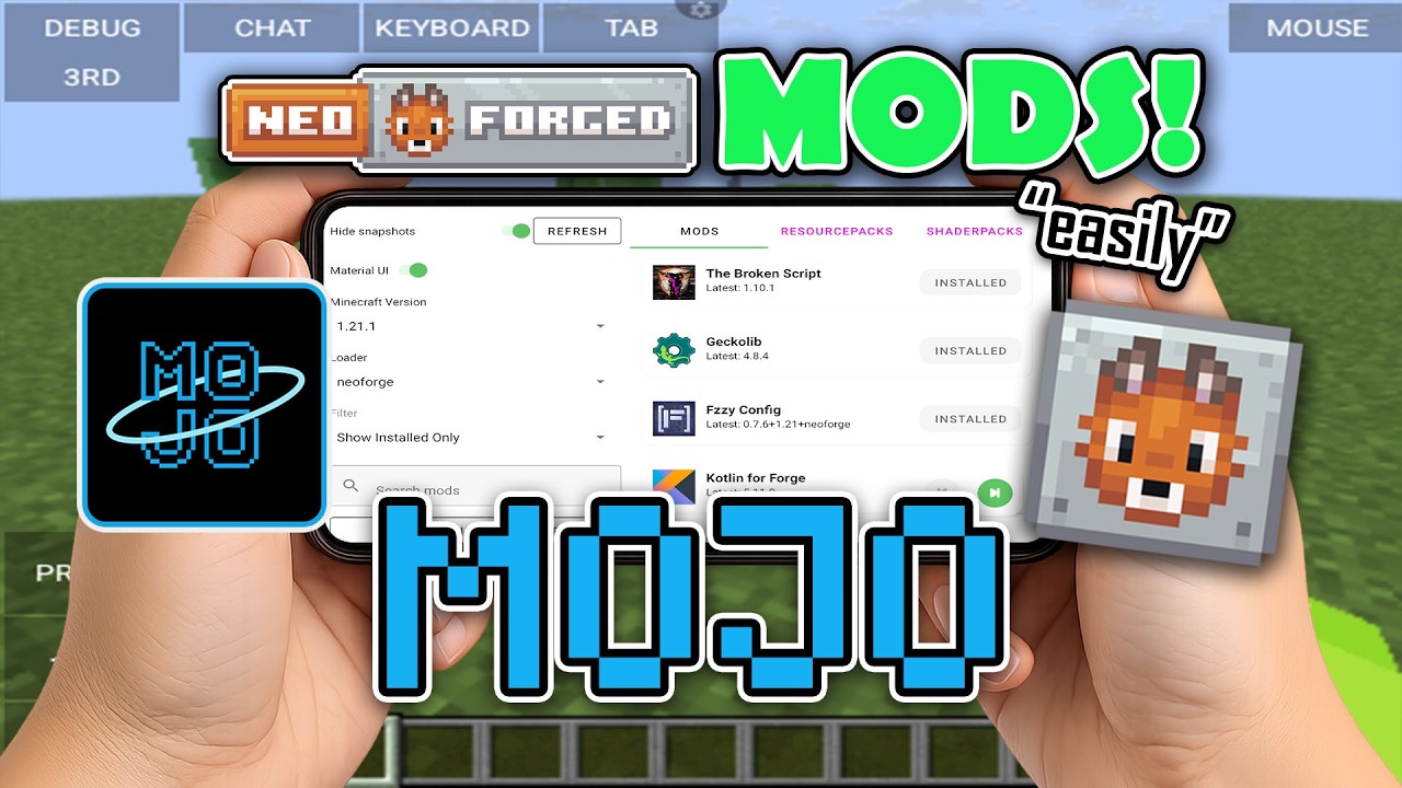 NeoForge Mods Mojo Launcher How To Guide Using Modly