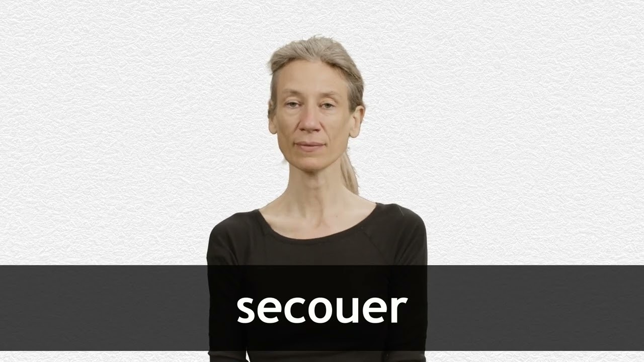How to pronounce SECOUER in French