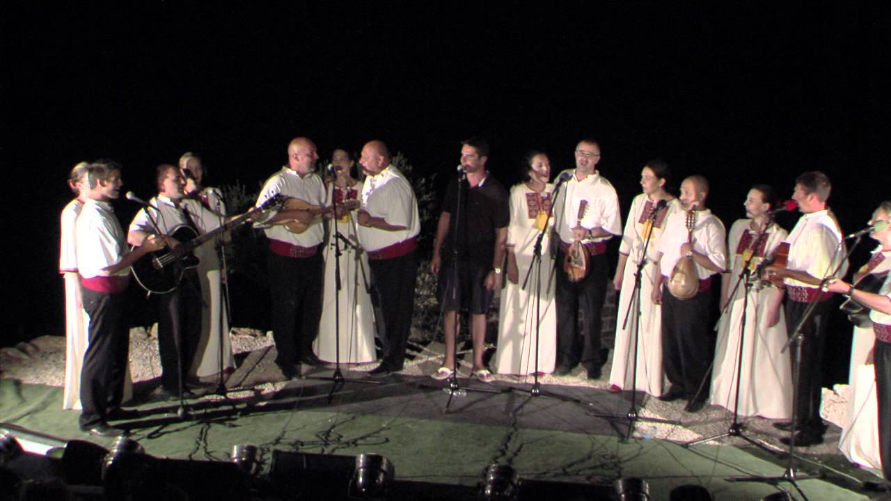 Park Orsula Dubrovnik - Klapa Ragusavecchia, ženska klapa FA Linđo i gost Đani Stipaničev