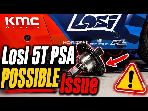 LOSI 5IVE TE 3.0 PSA!!! ++Taylor RC Diff Upgrade