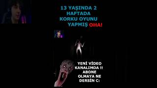 13 Yaşindaki̇ Çocuğun Yaptiği Korku Oyunu Ve Sadece 2 Haftada Şfet Şfetteyiz
