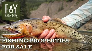 2024 Fly Fishing Properties For Sale | Fay Ranches