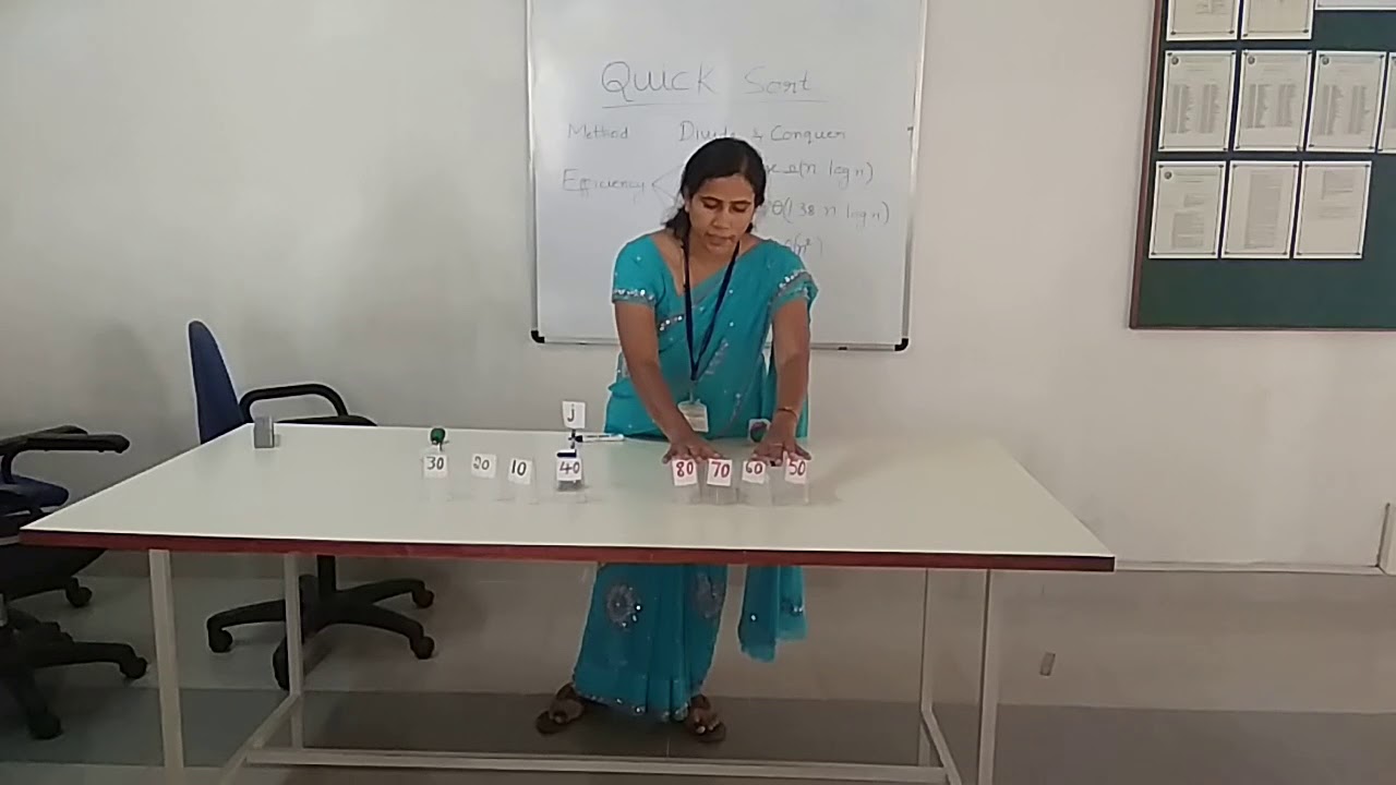 quick sort demo - YouTube