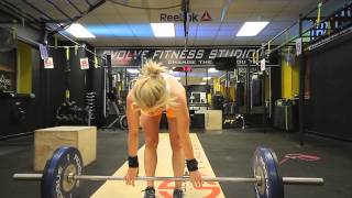 Irish Throwdown Hayley Strachan WOD3